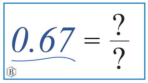 .67 as fraction|0.67 repeating as a fraction.